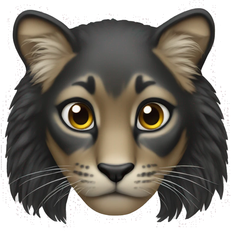 Panthère noire emoji