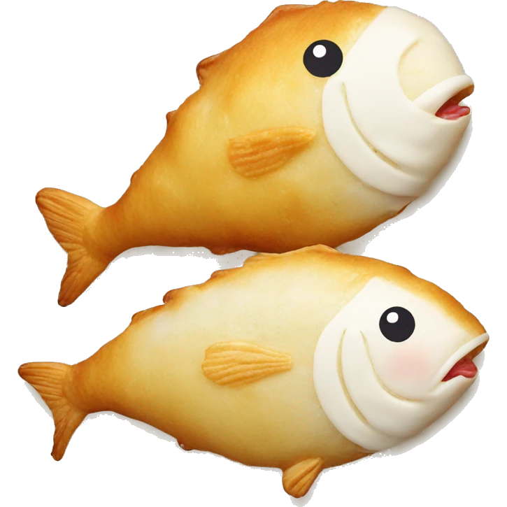 a fish-shaped pastry (korean street food) emoji