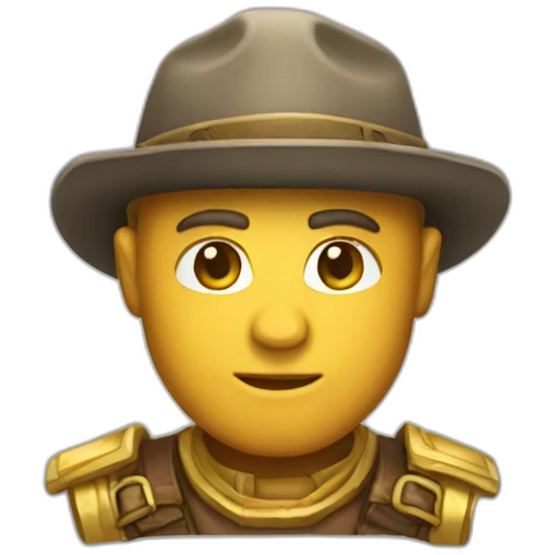 gold adventurer emoji