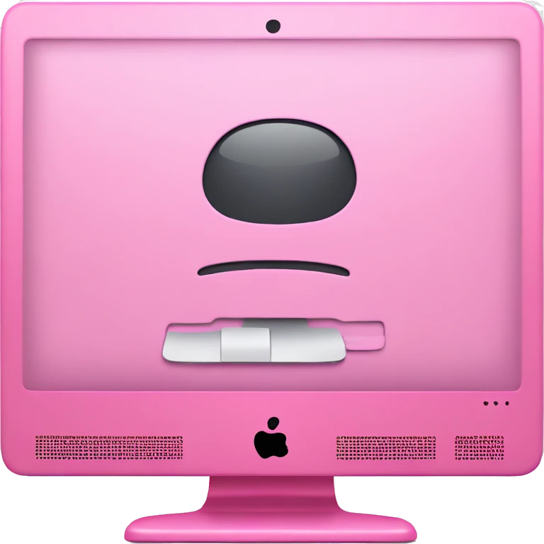 iMac Pink  emoji