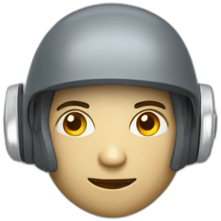 Cinematic 3D Chatbot emoji