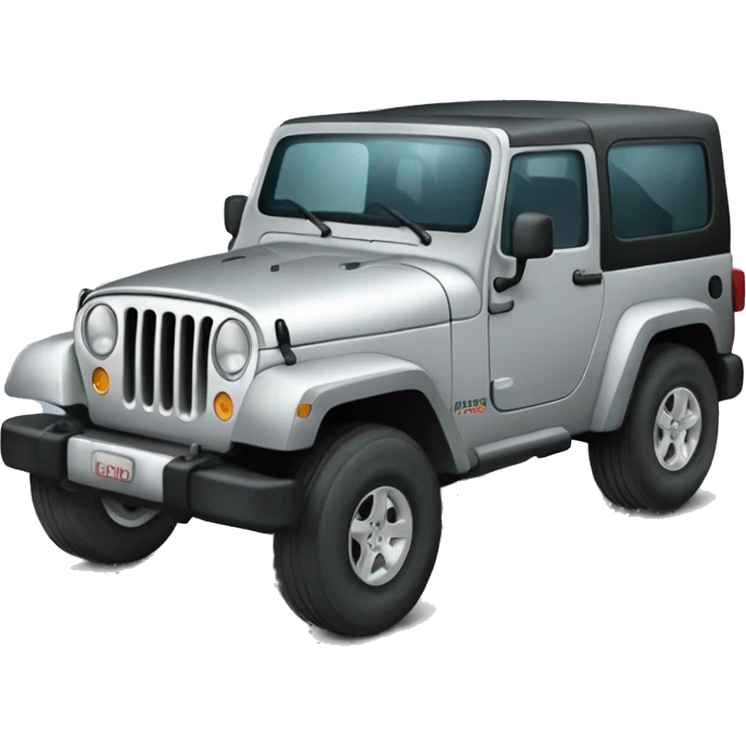 silver jeep with “ONLYFUN” license plate emoji