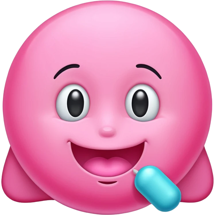 Pink emoji