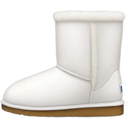 white uggs emoji