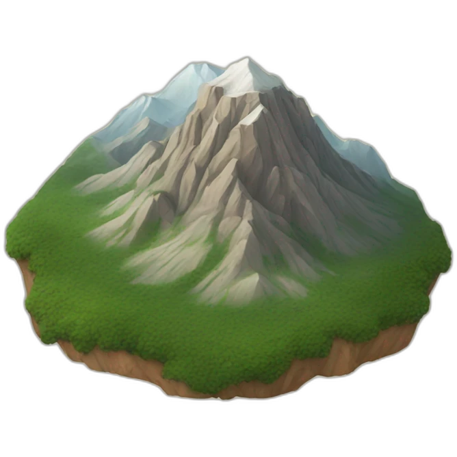 mountain emoji