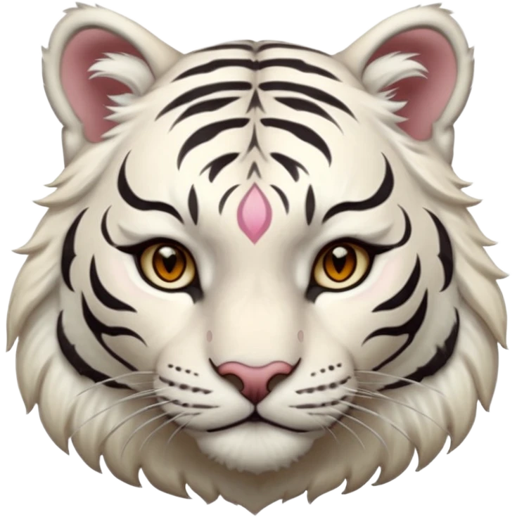 Female white tiger khajiit leader of the umbral rose  emoji