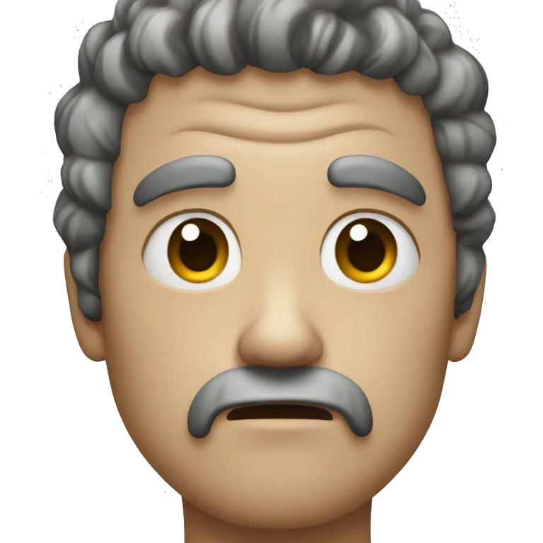 cite curly angry emoji