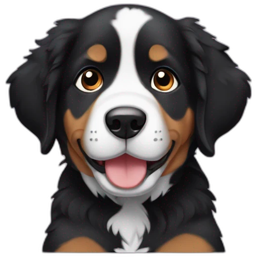 Bernice mountain dog puppy emoji