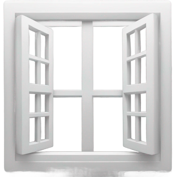 Windows 11 logo monochrome emoji