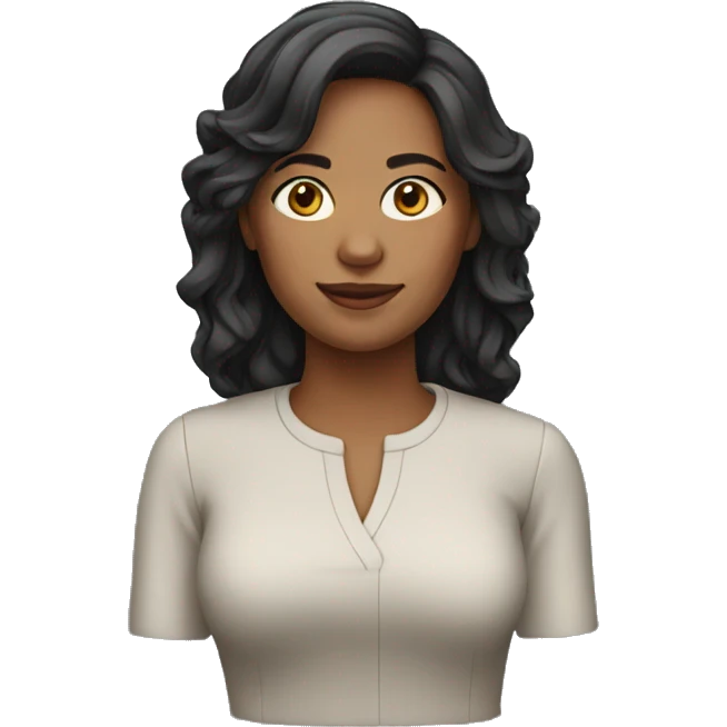 brunnet woman emoji
