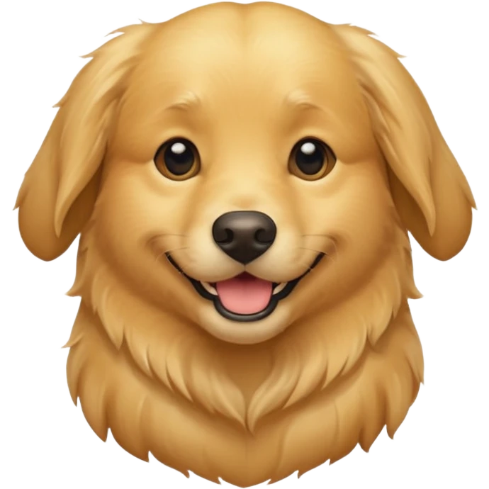 Gay golden retriever emoji