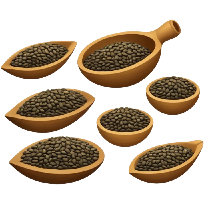 several packs of seeds. Transparent background emoji