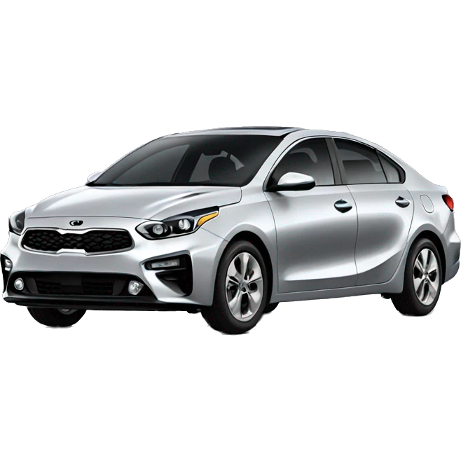 Grey 2023 Kia forte  emoji