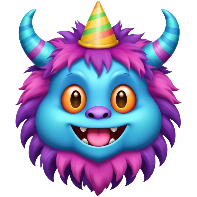 monito tierno y fiestero emoji