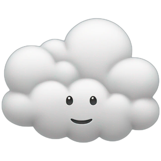 cloud emoji