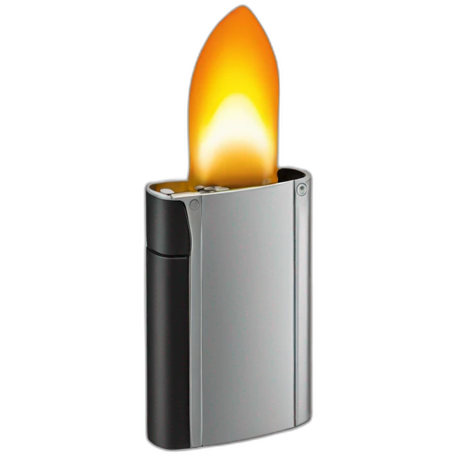 Un briquet emoji