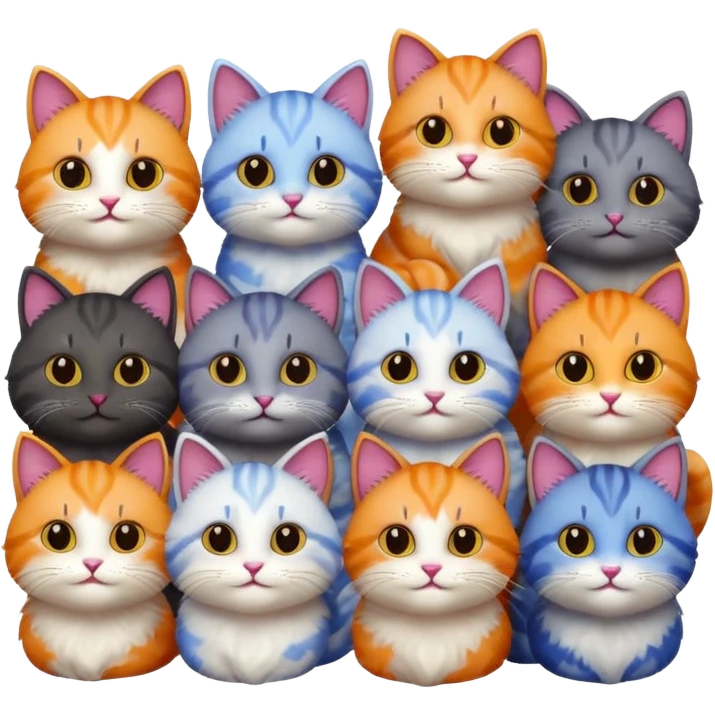 Cats Family emoji
