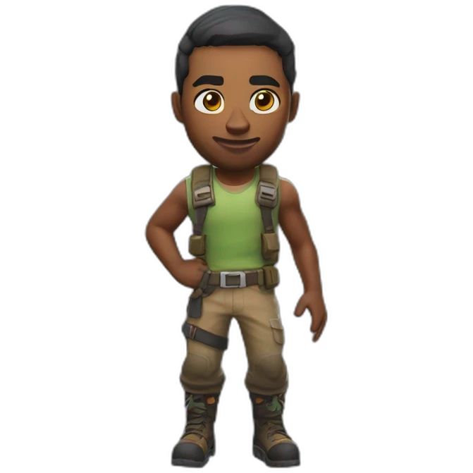 Fortnite noob emoji