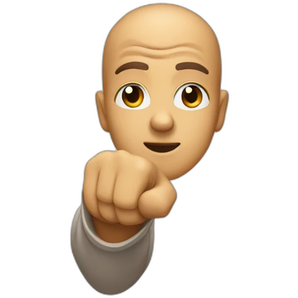 pointing at you emoji