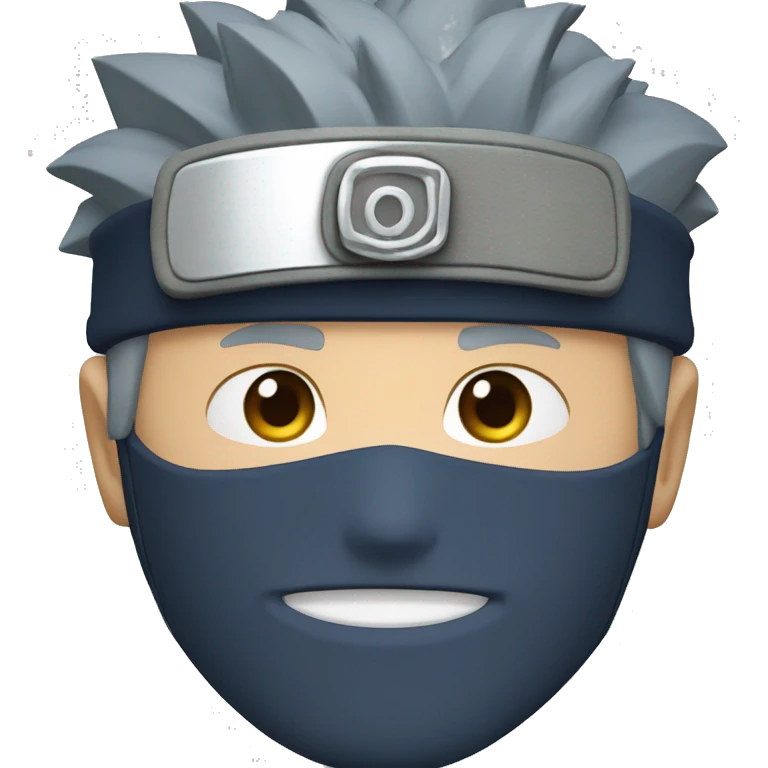 Une pièce avec Kakashi dessus emoji