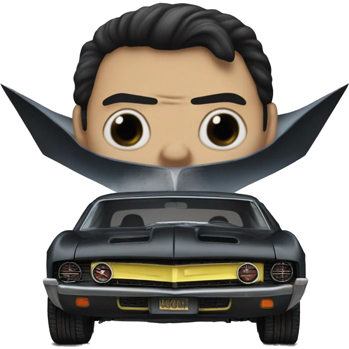 69 Nova Batman’s edition. Scary and fast. shaped like a mustang airplane  emoji