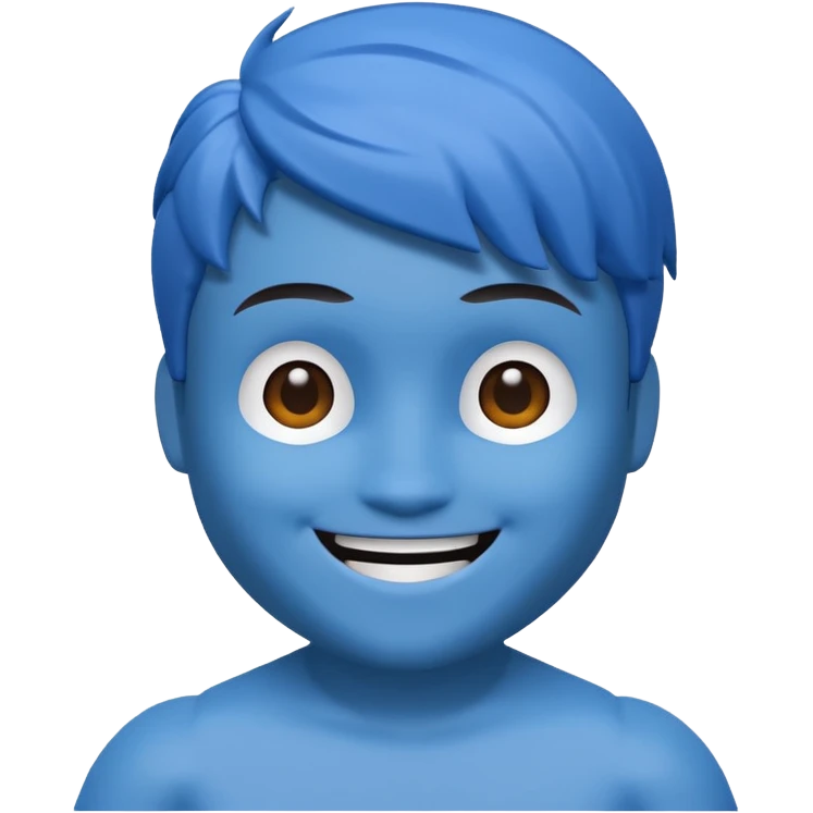 Roblox  blue emoji