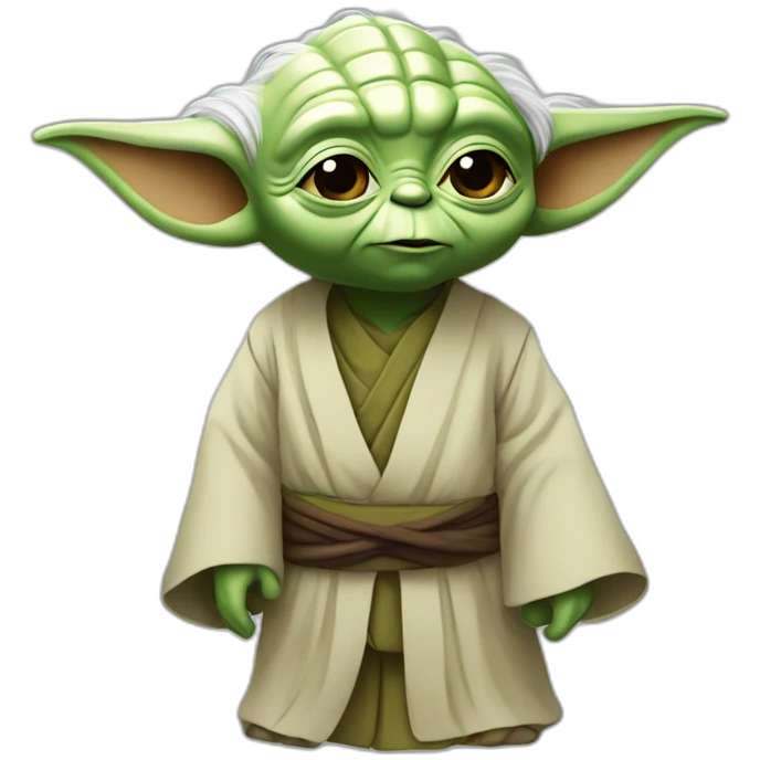Yoda qui jardine emoji