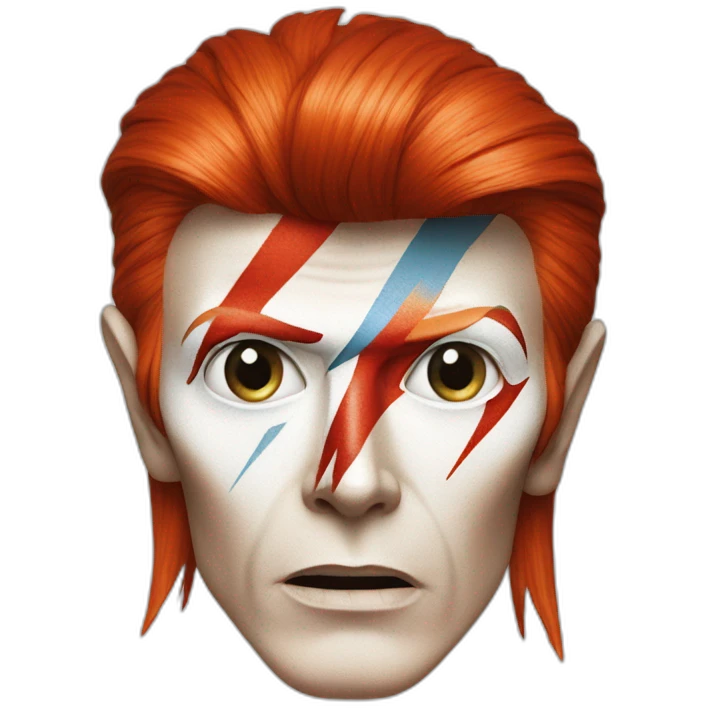 david bowie aladdin sane emoji