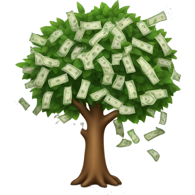 Money tree emoji