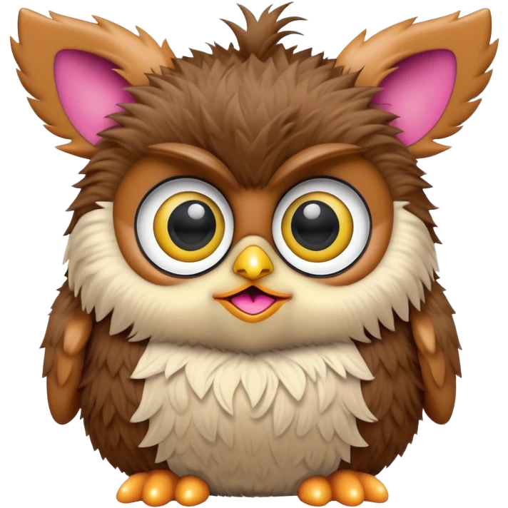 1st generation furby 1990’s emoji