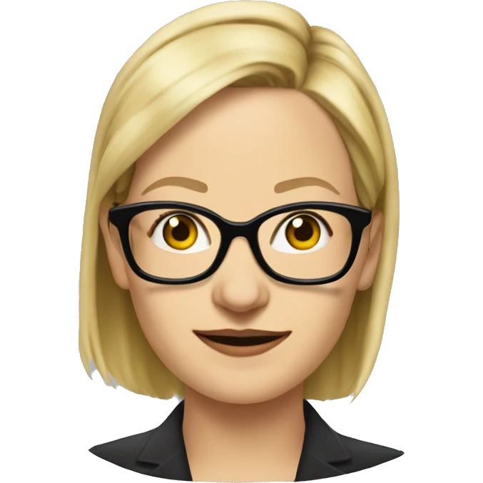 Alice weidel with glasses  emoji