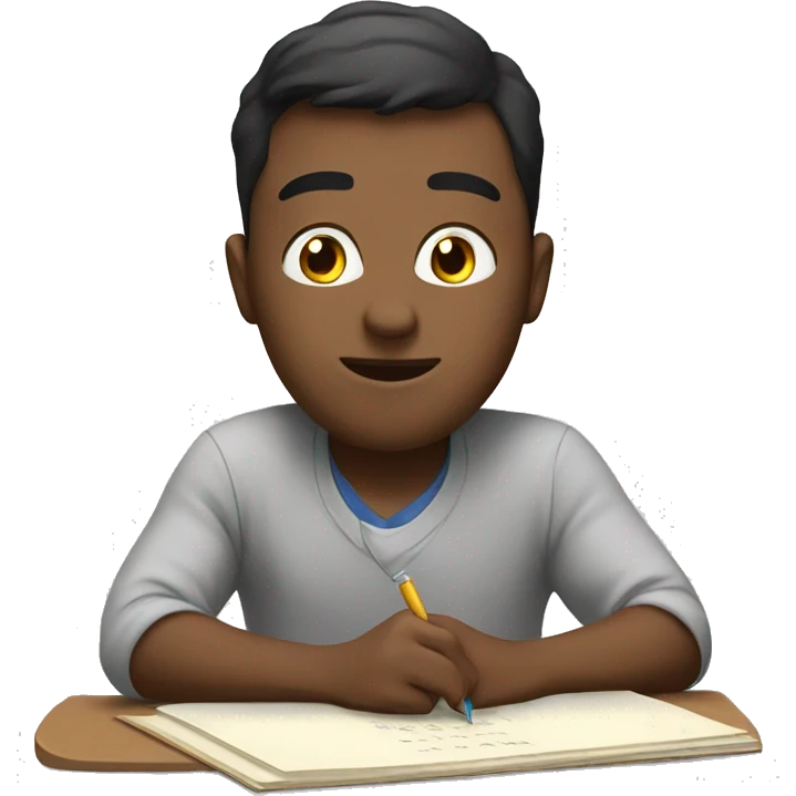 exam preparation emoji