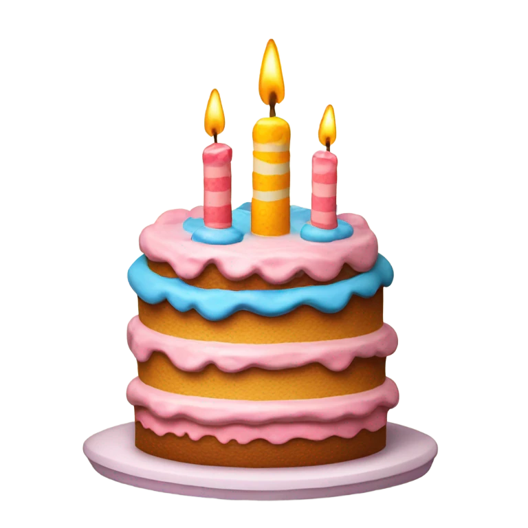 Birthday cake  emoji