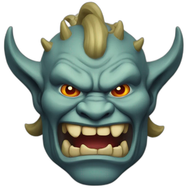 japanese ogre oni emoji