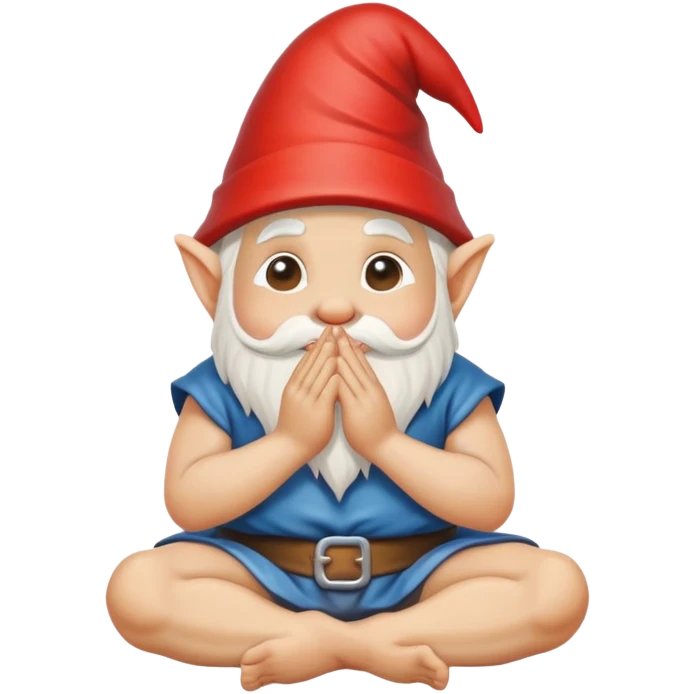 can you make a gnome on his knees begging for a joint emoji