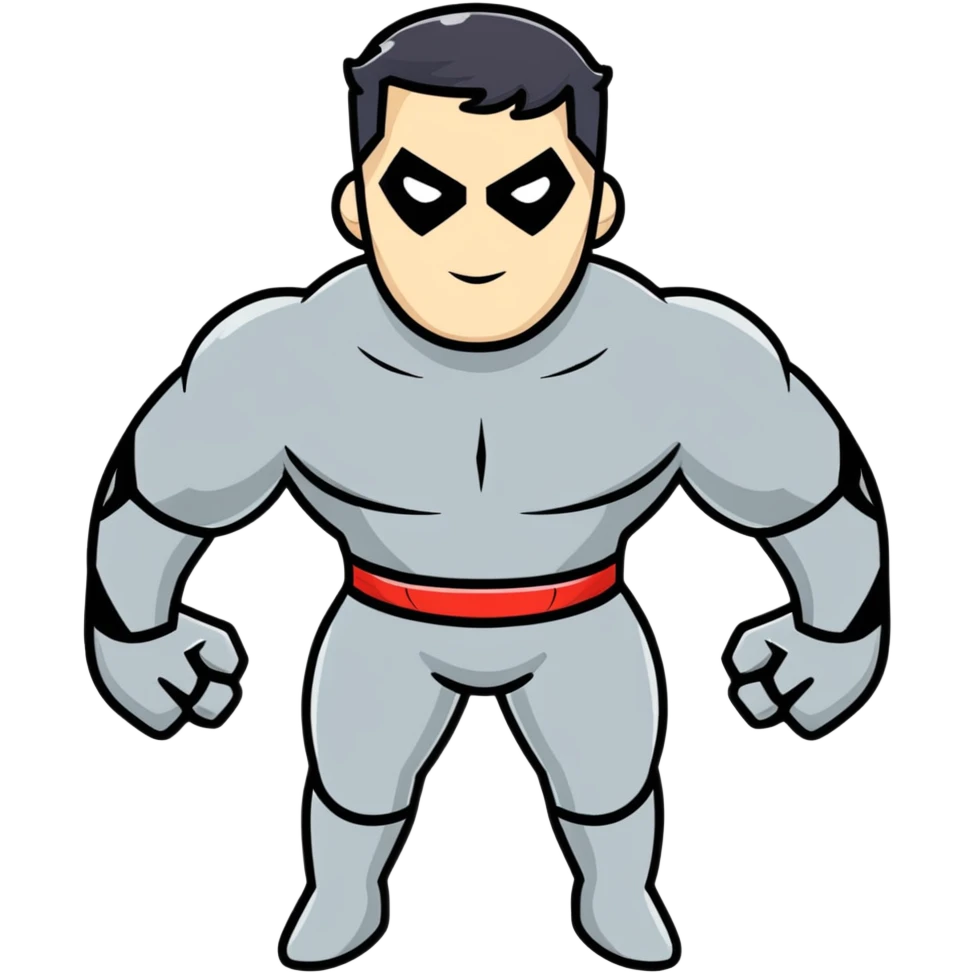 superhero man with multiple arms emoji