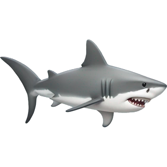 Shark farting emoji
