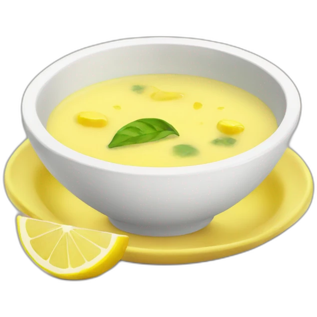 Lemon soup emoji