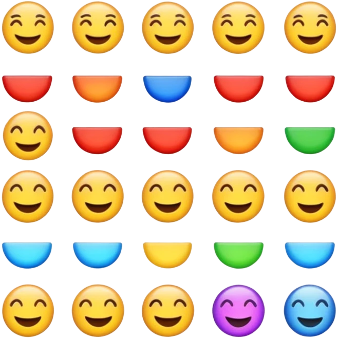 Create all iphone emojis emoji