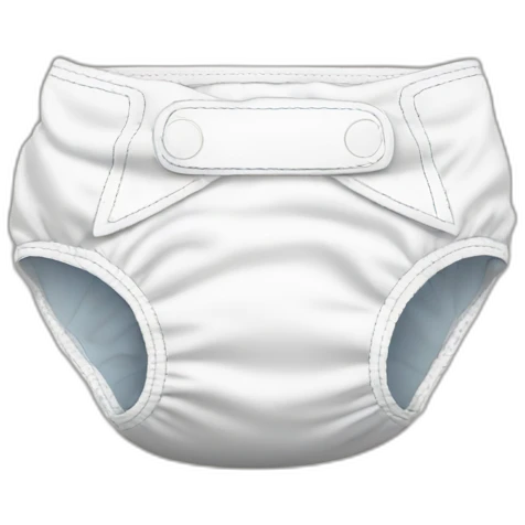Toddler diaper  emoji