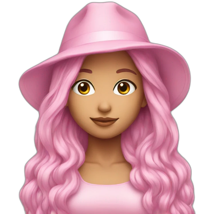 Flores pink  emoji
