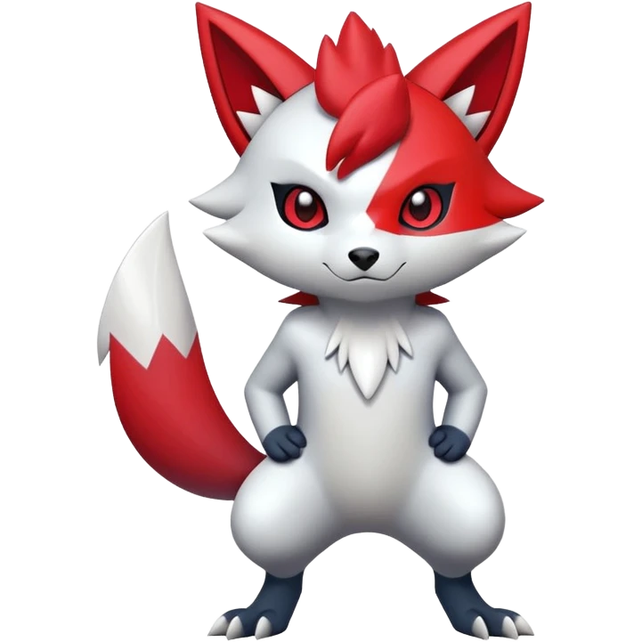 Zangoose-Zorua-hybrid (full body) emoji
