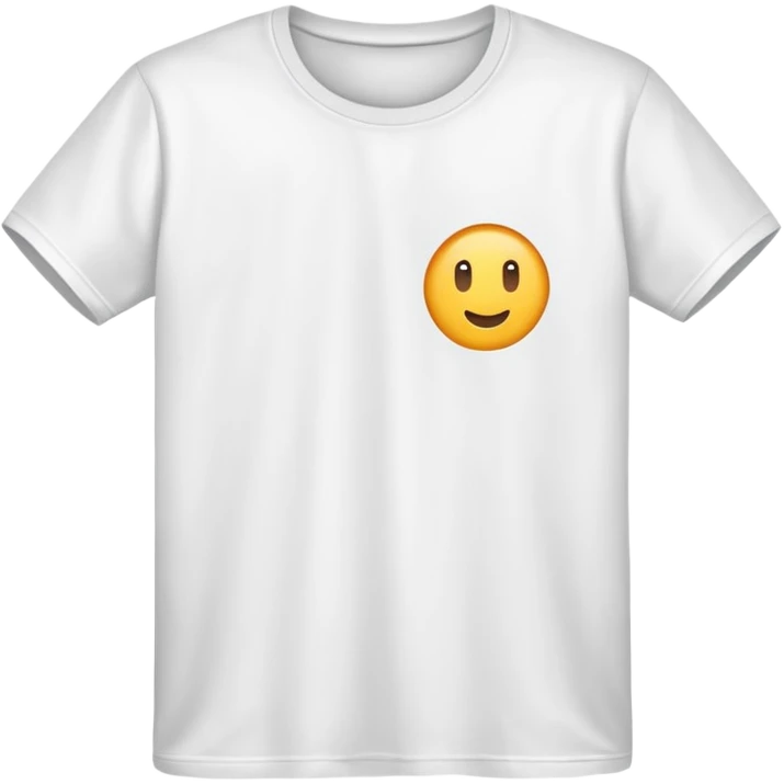 camiseta simple sin cara emoji