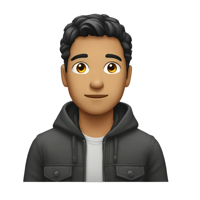 Hombre moreno joven  emoji