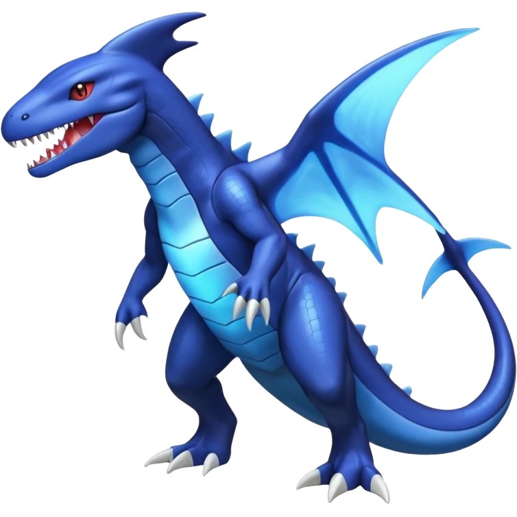 Shiny Glowing Bioluminescent Translucent Luminescent ET-Garchomp-Gabite-Amaura-Aurorus-Gible-Azelf-Pokémon (full body) emoji