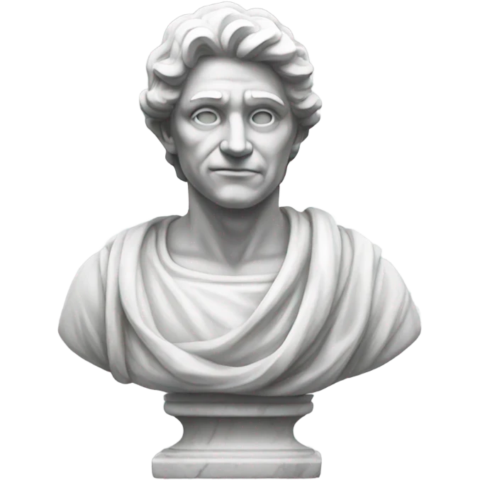 Marble statue emoji