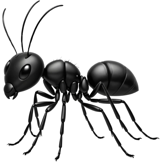 Curious ant emoji