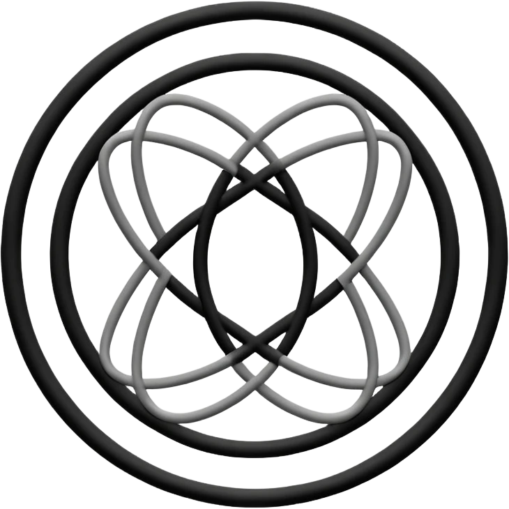 A circle with 3 lines through the middle emoji