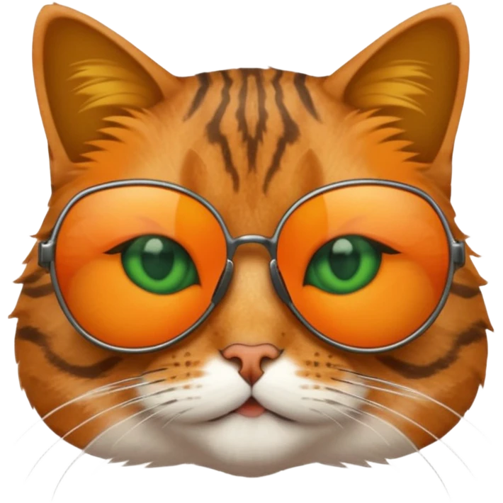 Cat wearing sunglasses emoji