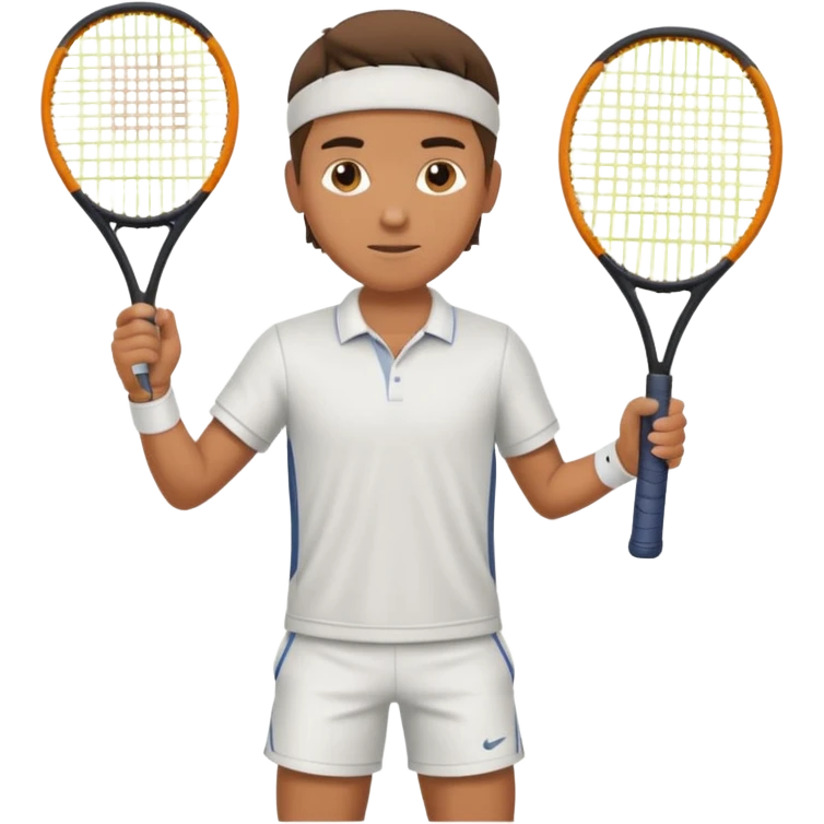 male tennis player emoji